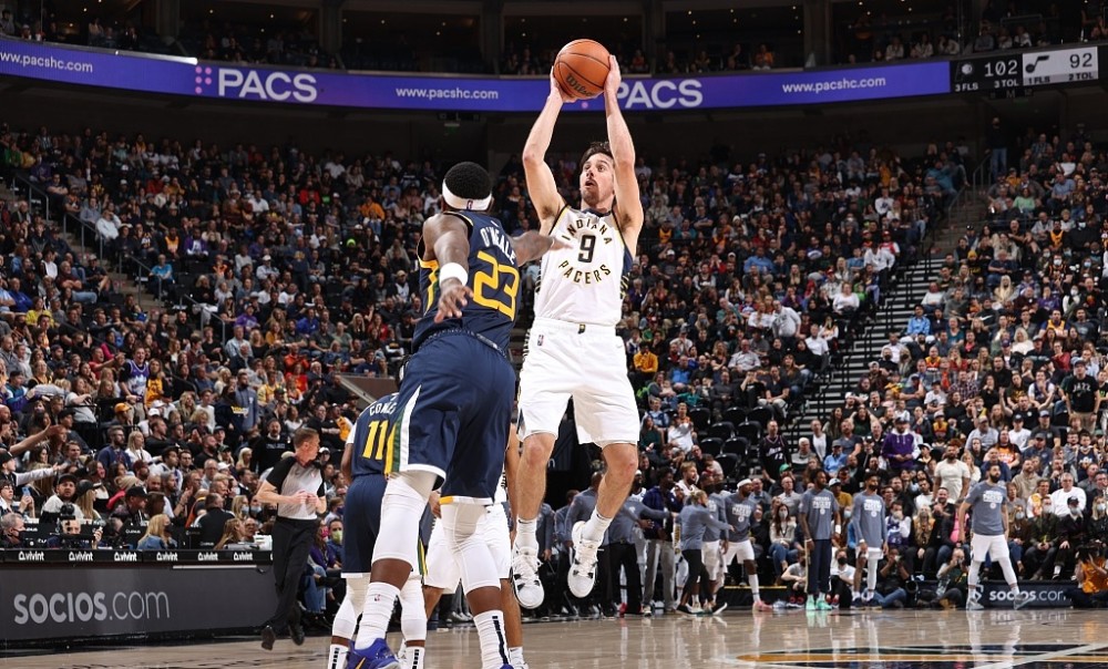 步行者外线得分疲软，需加强三分练习的简单介绍