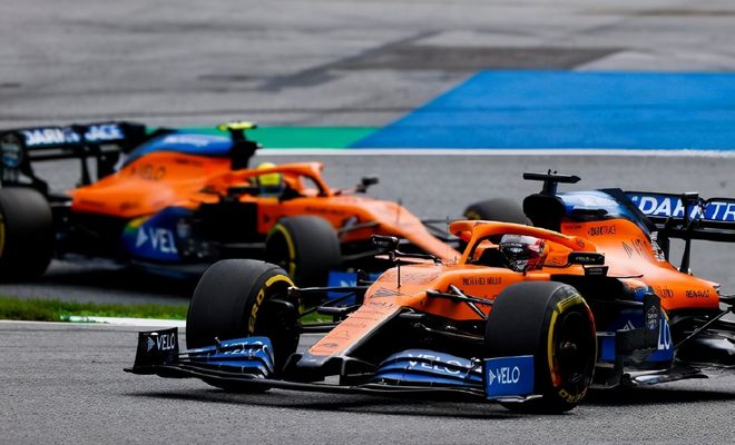 梅赛德斯鏖战迈凯伦,塞恩斯惊艳四座 梅赛德斯鏖战迈凯伦,塞恩斯惊艳四座